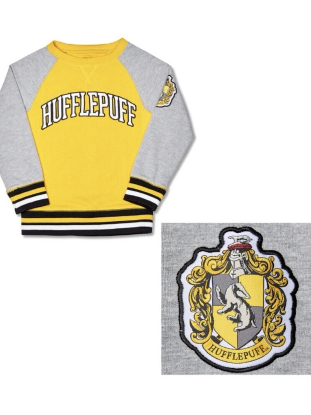 Hufflepuff Kids Crewneck